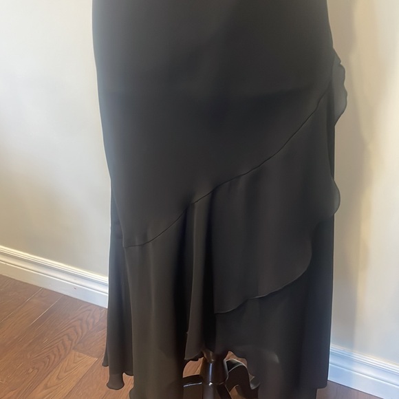 VINTAGE BLACK COCKTAIL GOWN - Picture 3 of 7